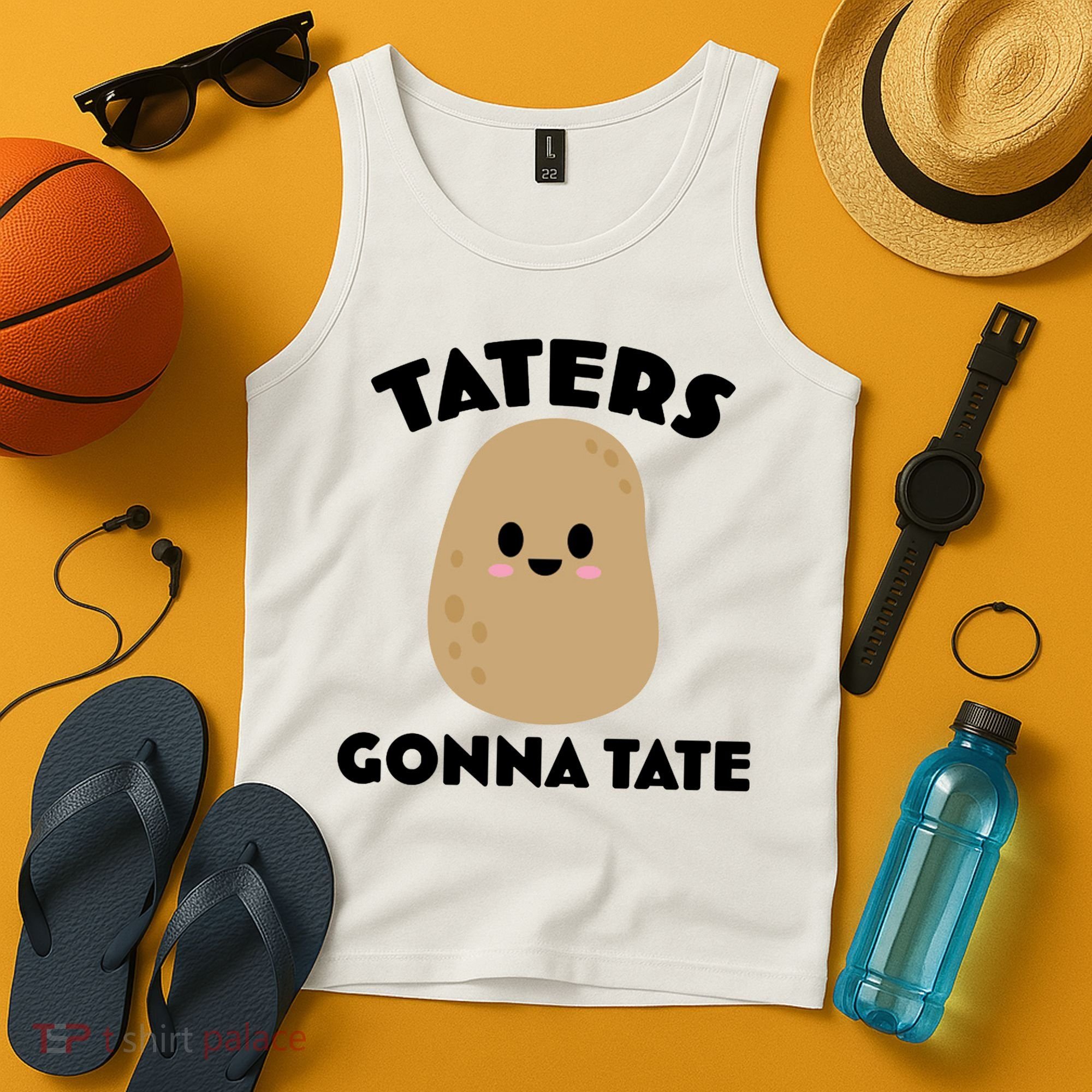 Taters Gonna Tate Funny Tank Top