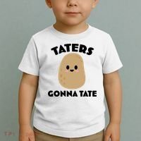 Taters Gonna Tate Funny Toddler T-Shirt thumb 2