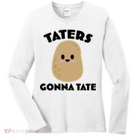 Taters Gonna Tate Funny Women's Long Sleeve Shirt thumb 0