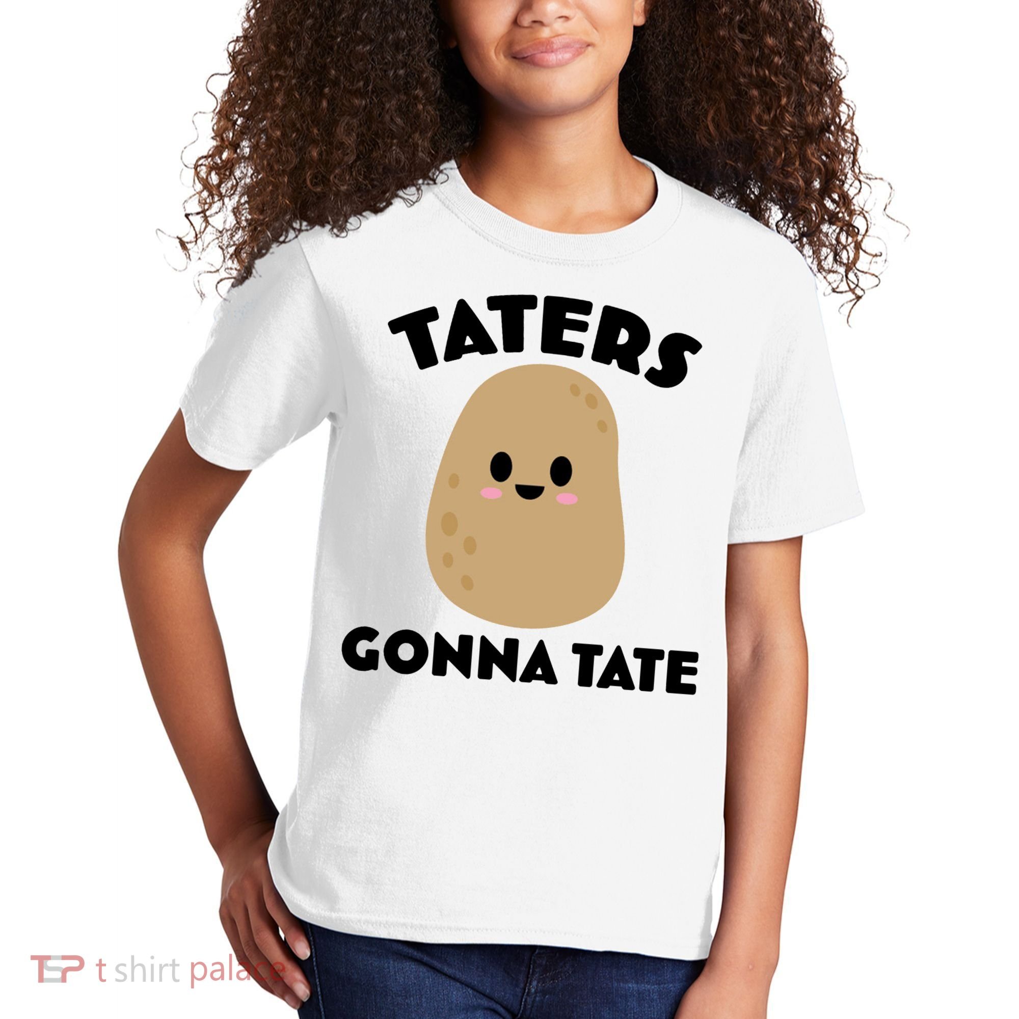 Taters Gonna Tate Funny Kids T-Shirt