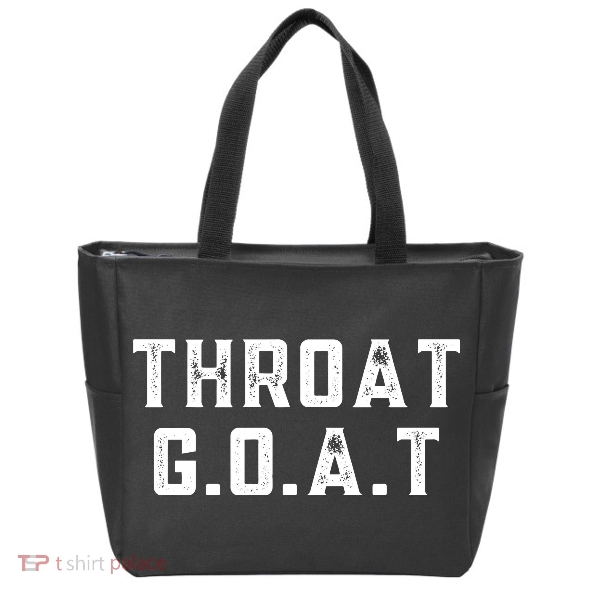 Throat G.O.A.T Tote Bag