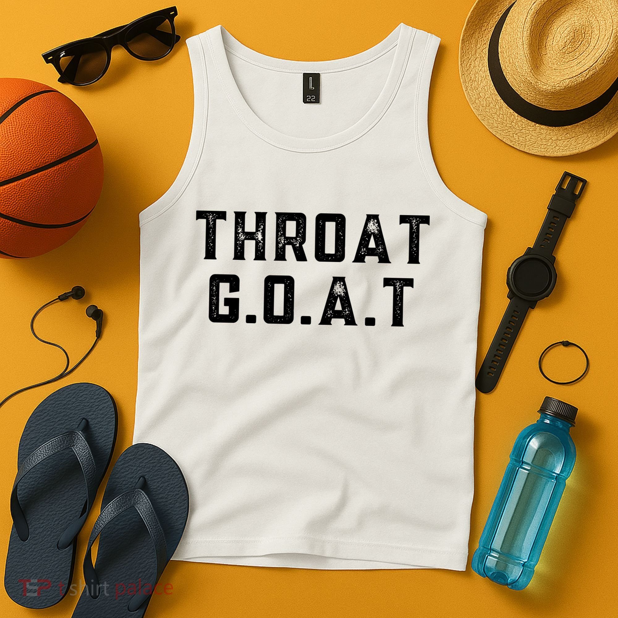 Throat G.O.A.T Tank Top