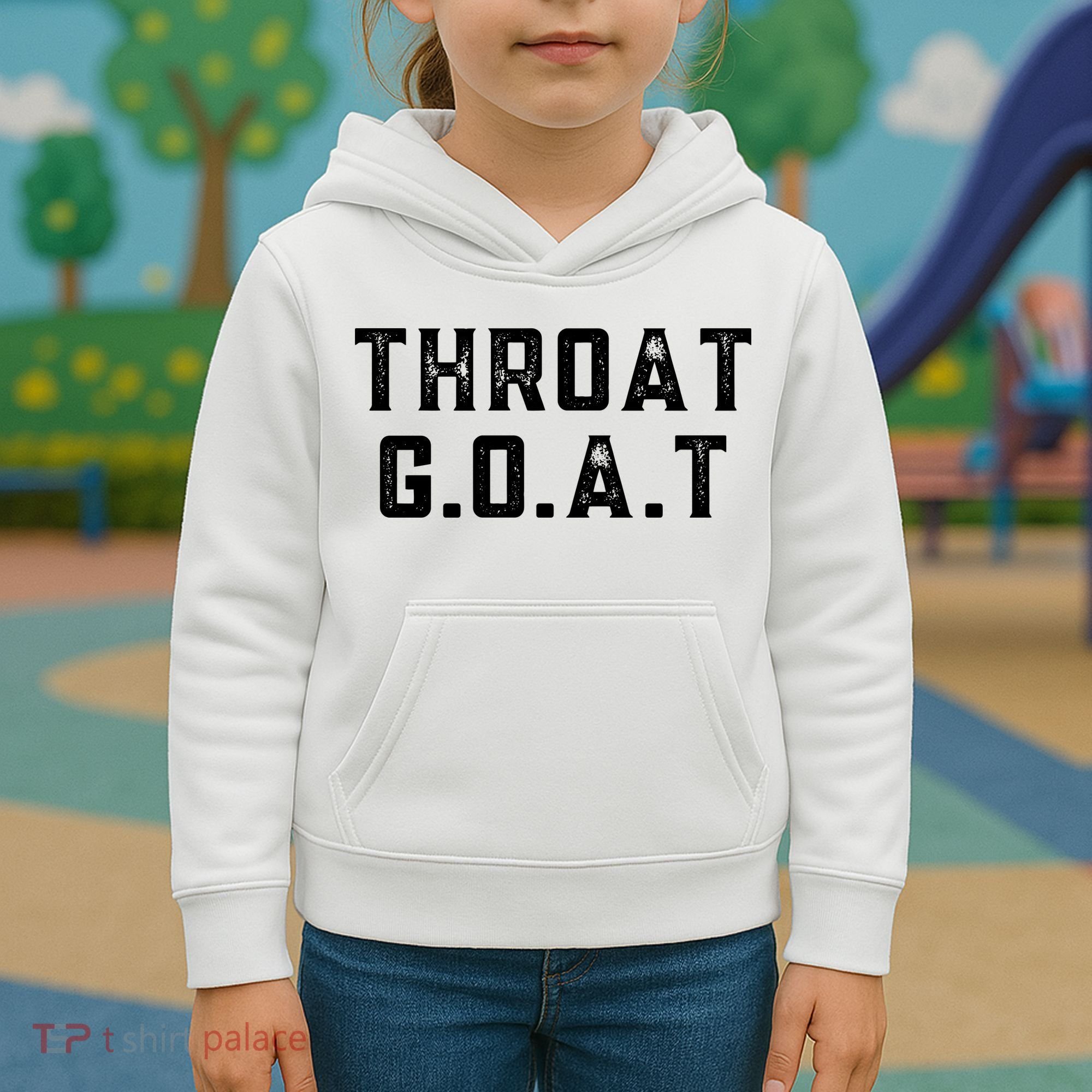 Throat G.O.A.T Kids Hoodie