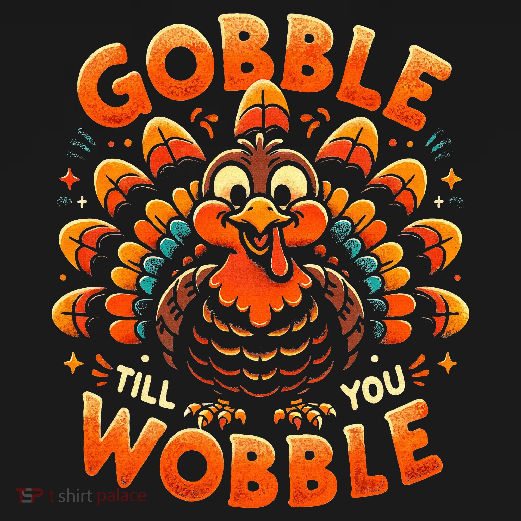 Thanksgiving  Gobble Till You Wobble  Women's Hoodie