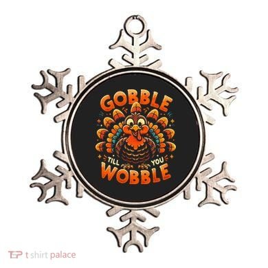 Thanksgiving  Gobble Till You Wobble  Ornament