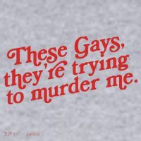 These Gays Trying To Murder Me Women's Sweatshirt thumb 2