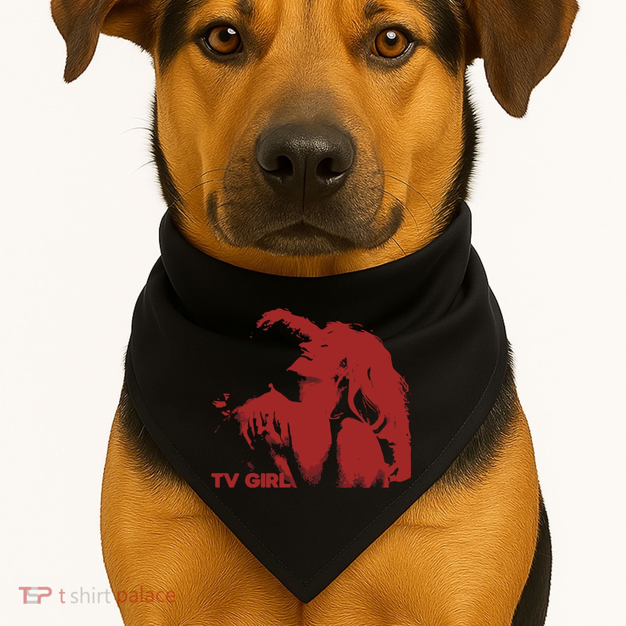 TV Girl USA-Made Doggie Bandana