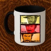 The Good, The Bad, & The Ugly Blondie, Tuco And Angle Eyes Coffee Mug thumb 2