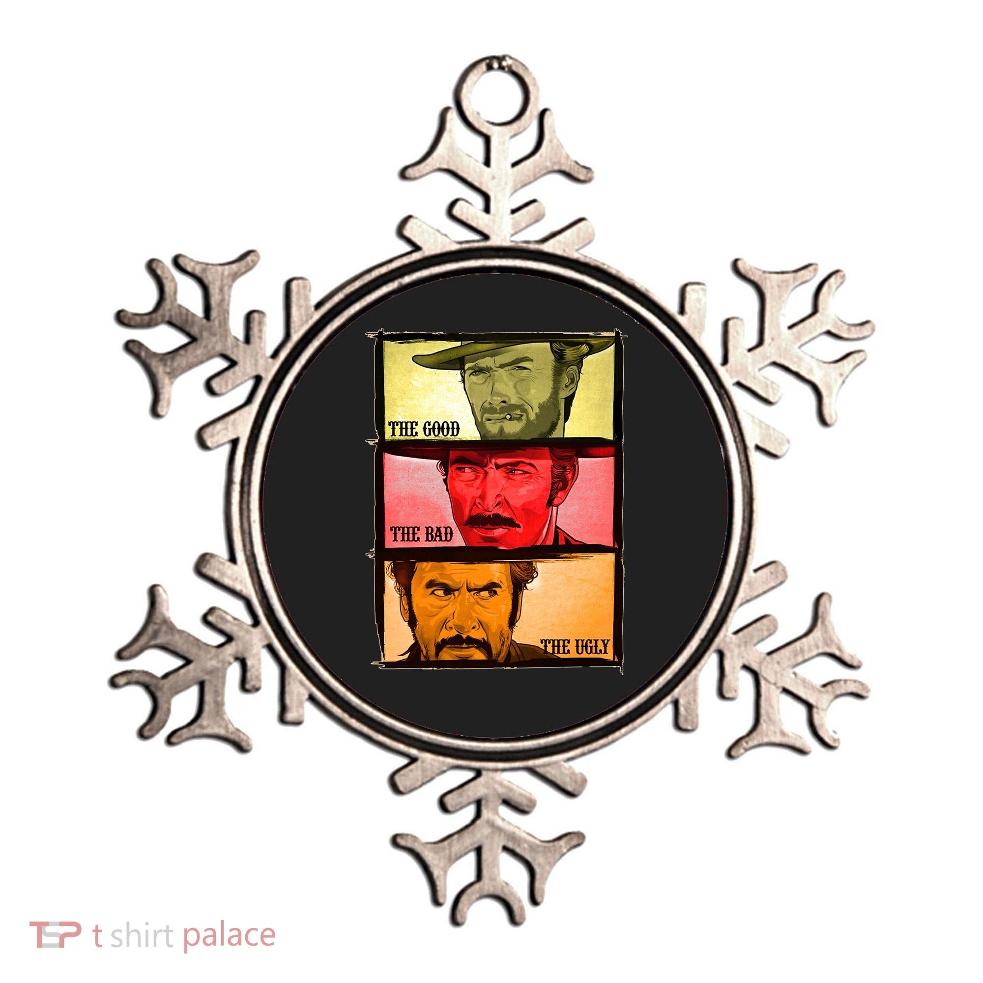The Good, The Bad, & The Ugly Blondie, Tuco And Angle Eyes Ornament