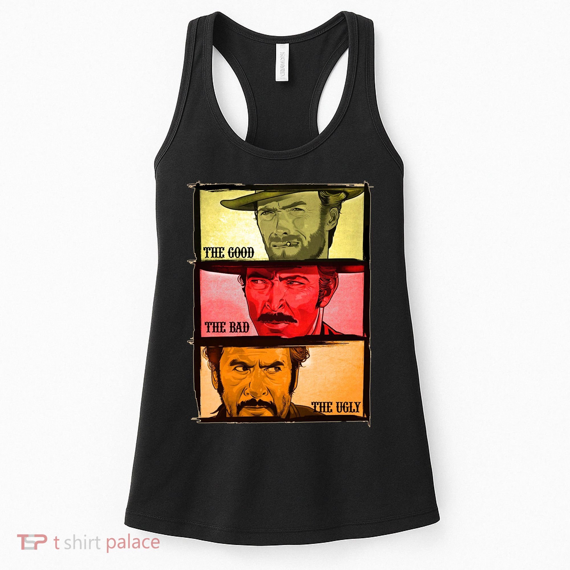 The Good, The Bad, & The Ugly Blondie, Tuco And Angle Eyes Women's Tank Top