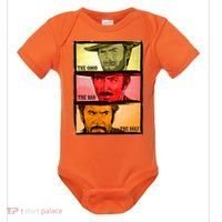 The Good, The Bad, & The Ugly Blondie, Tuco And Angle Eyes Baby Bodysuit thumb 0