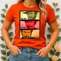 The Good, The Bad, & The Ugly Blondie, Tuco And Angle Eyes Women's T-Shirt thumb 2