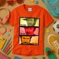 The Good, The Bad, & The Ugly Blondie, Tuco And Angle Eyes Kids T-Shirt thumb 3