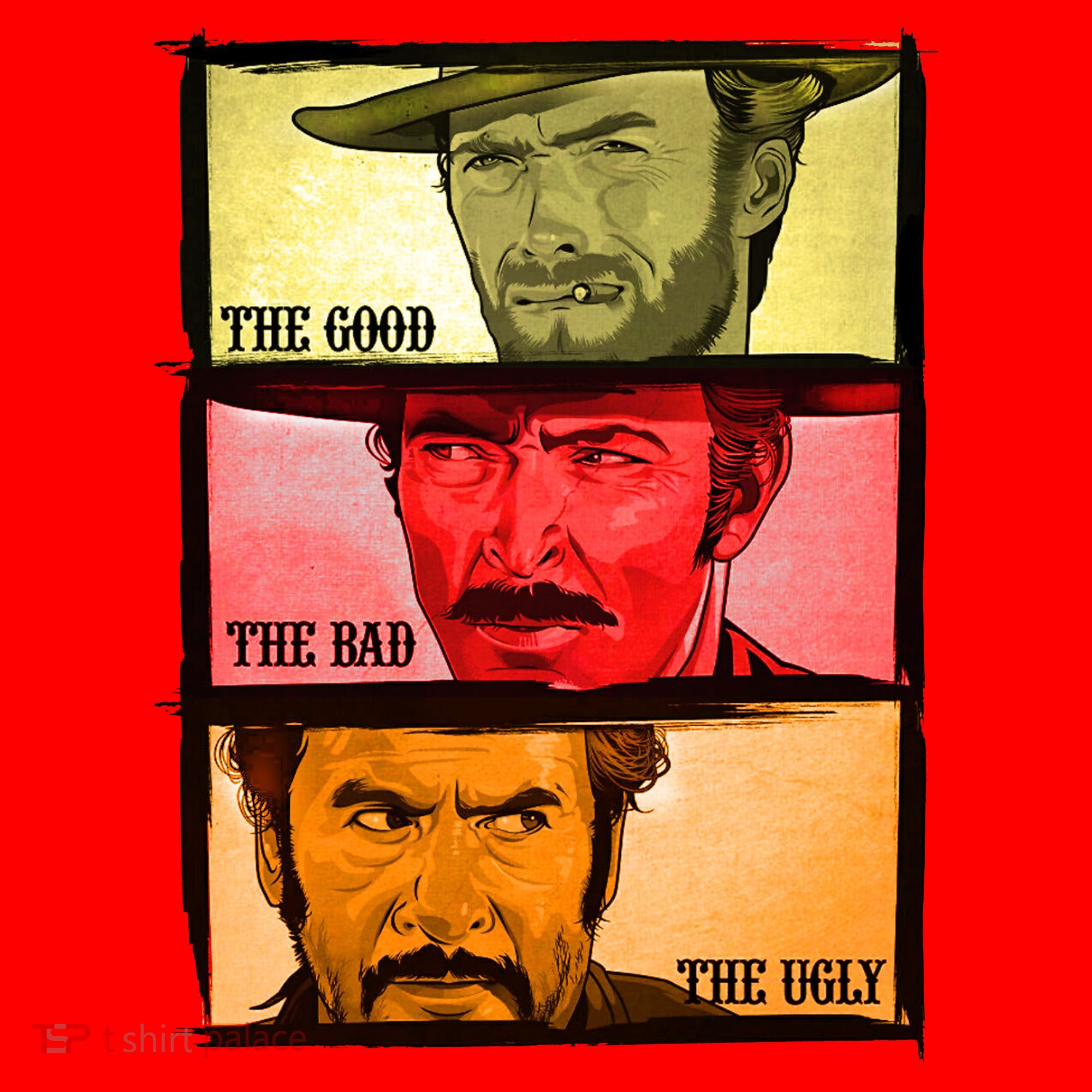 The Good, The Bad, & The Ugly Blondie, Tuco And Angle Eyes Santa Hat