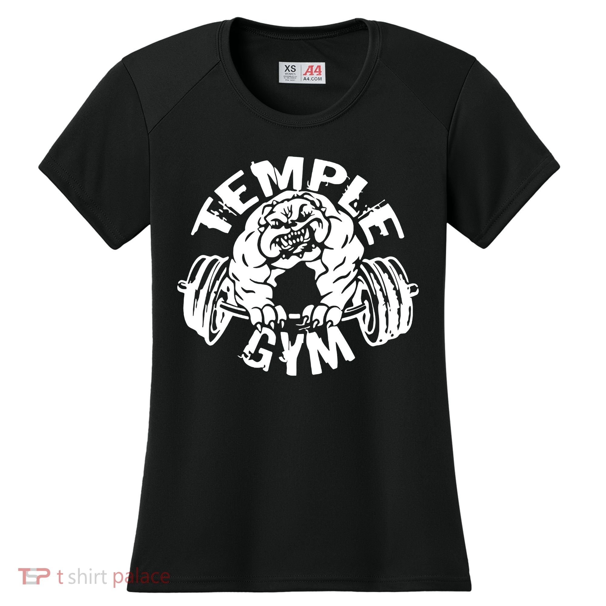 Temple Gym Women's Cooling Performance Crew T-Shirt