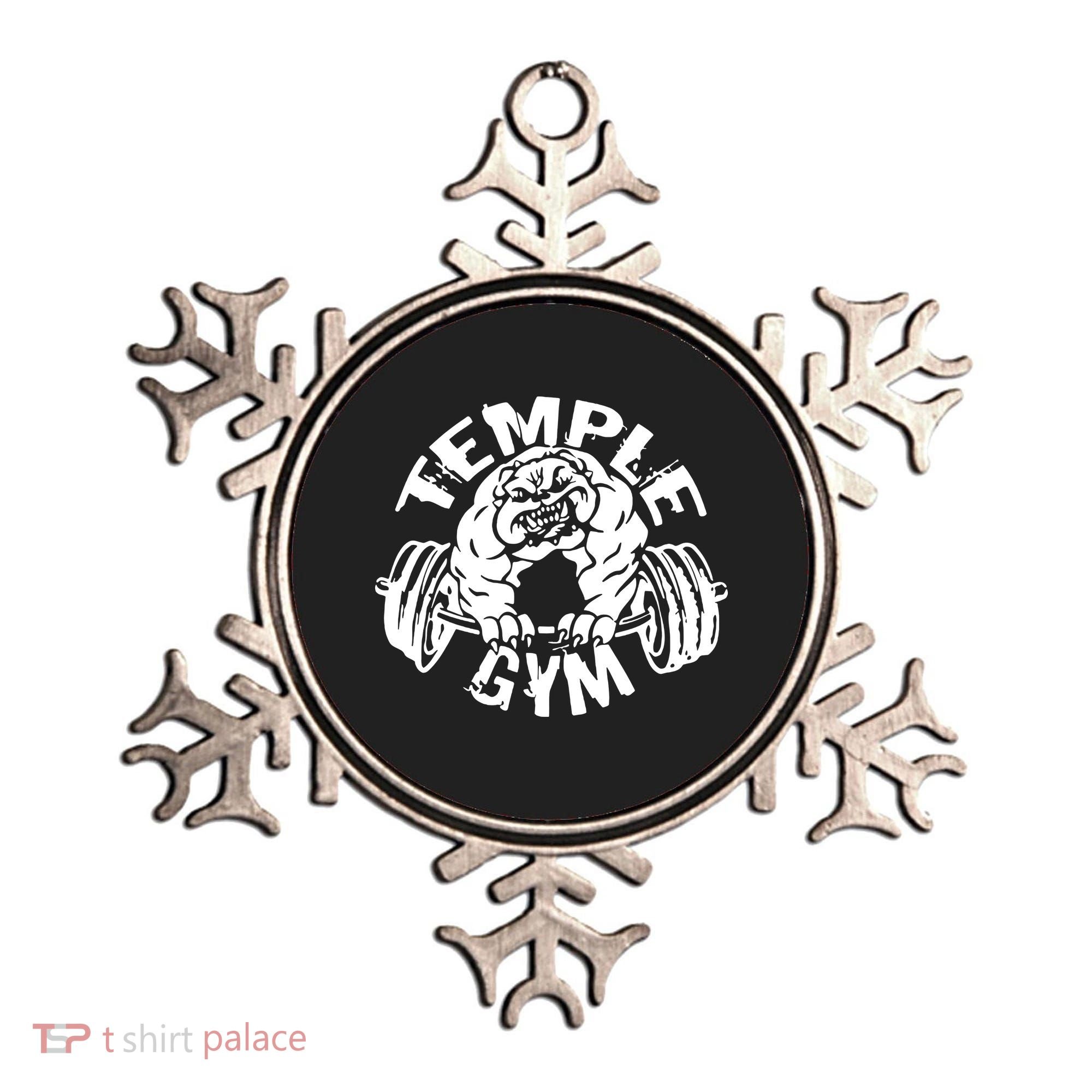 Temple Gym Ornament