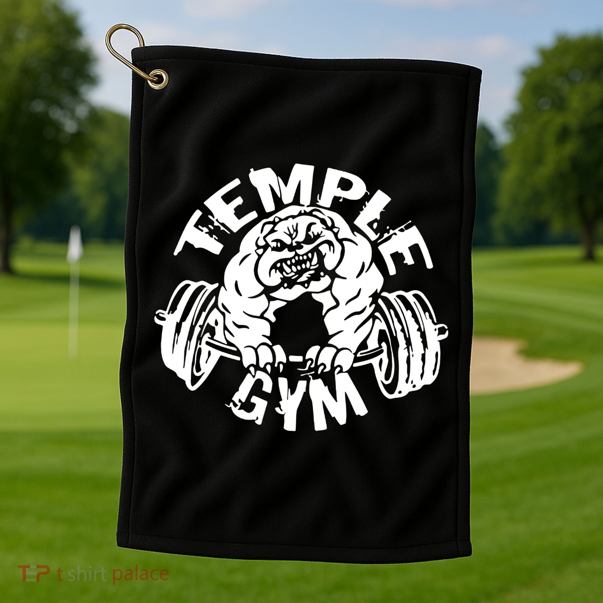 Temple Gym Golf Towel