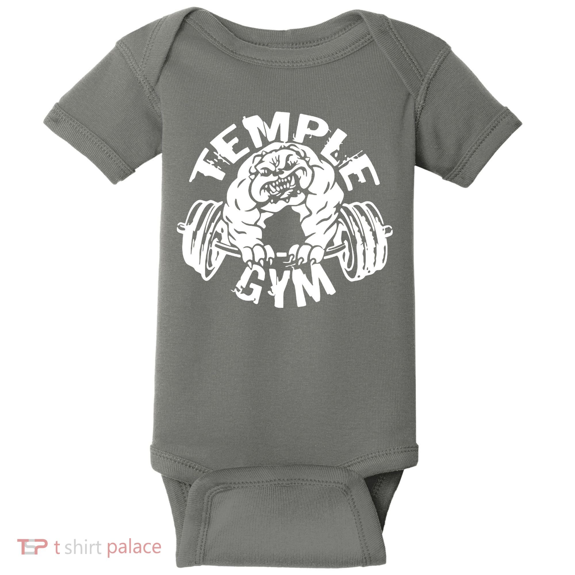 Temple Gym Baby Bodysuit