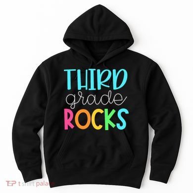 Third Grade Teacher Team - 3rd Grade Rocks Hoodie