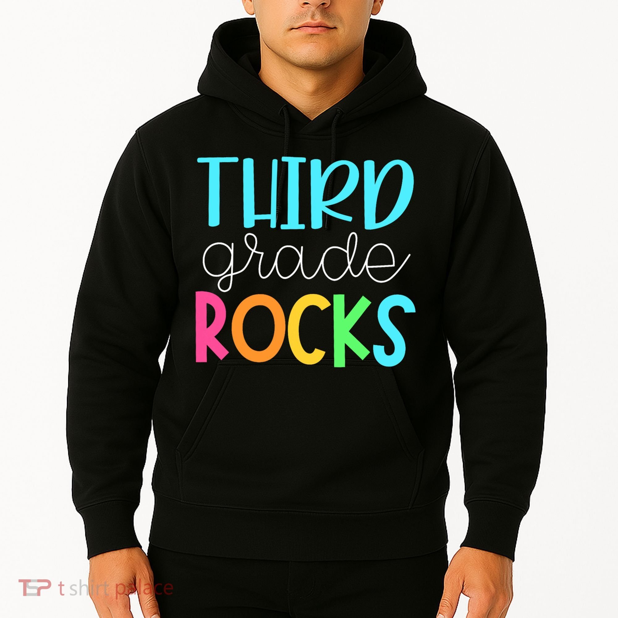 Third Grade Teacher Team - 3rd Grade Rocks Hoodie