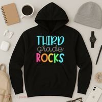 Third Grade Teacher Team - 3rd Grade Rocks Hoodie thumb 3