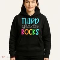 Third Grade Teacher Team - 3rd Grade Rocks Hoodie thumb 5