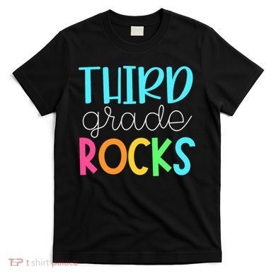 Third Grade Teacher Team - 3rd Grade Rocks T-Shirt