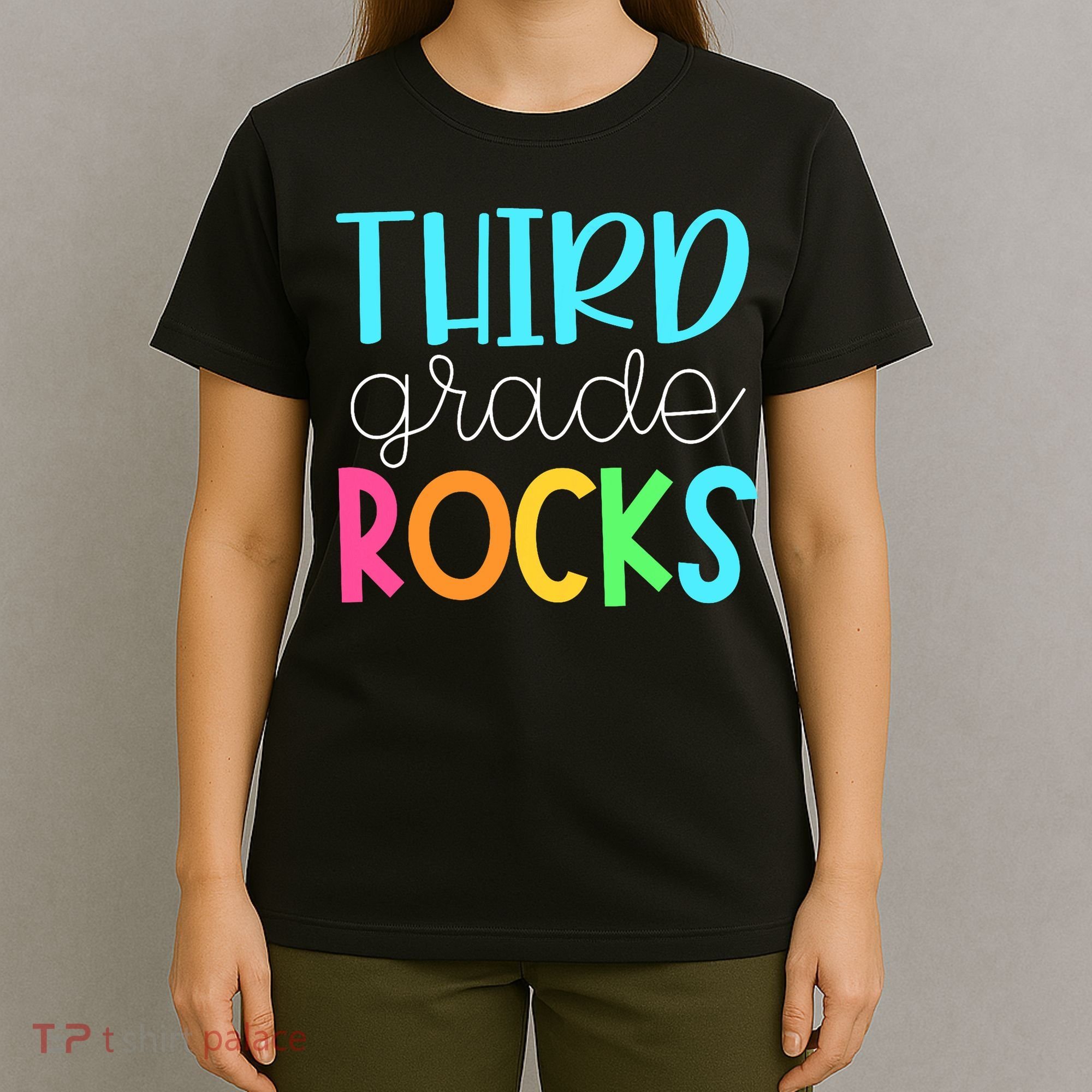 Third Grade Teacher Team - 3rd Grade Rocks T-Shirt