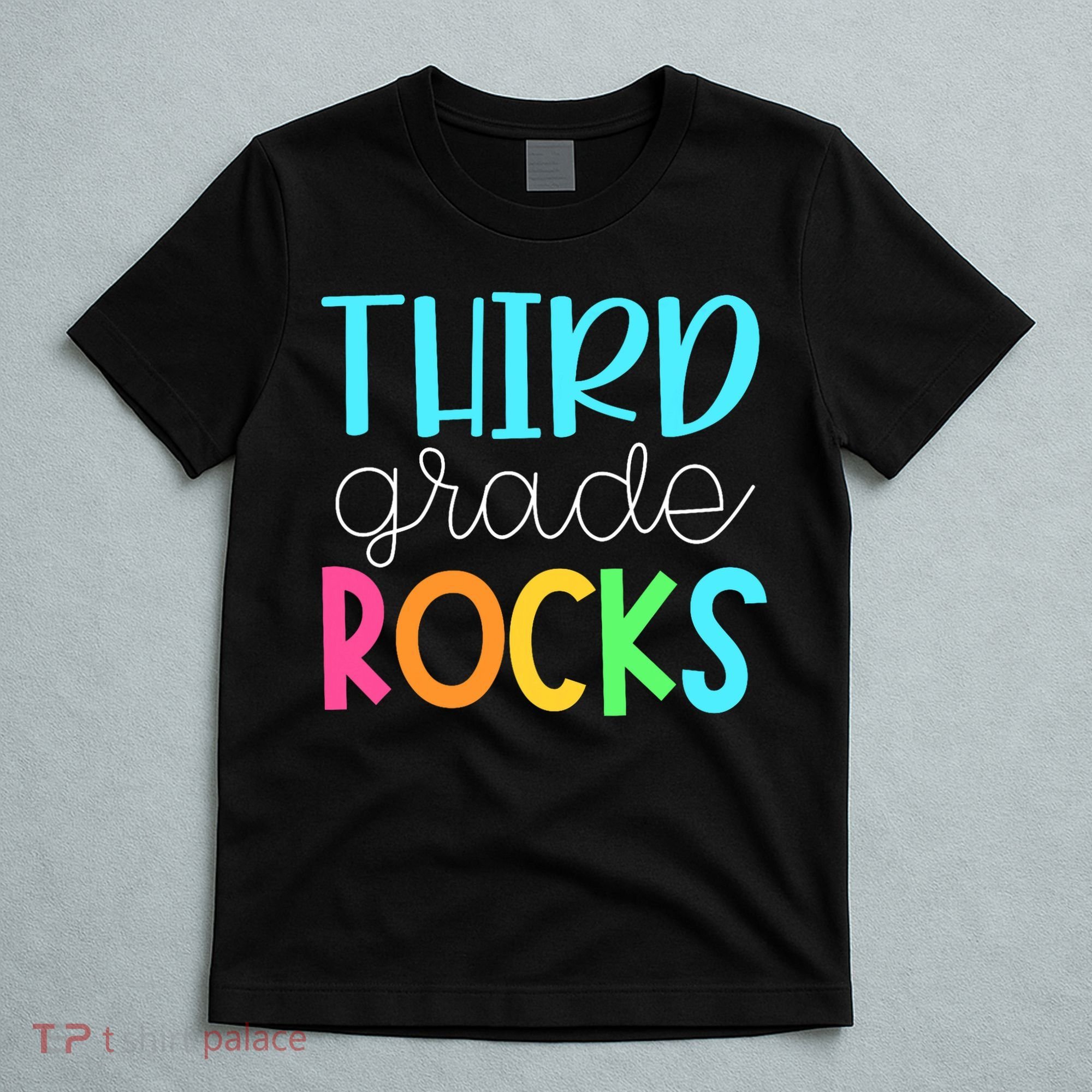 Third Grade Teacher Team - 3rd Grade Rocks T-Shirt