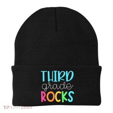Third Grade Teacher Team - 3rd Grade Rocks Beanie
