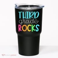 Third Grade Teacher Team - 3rd Grade Rocks Tumbler thumb 0