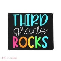 Third Grade Teacher Team - 3rd Grade Rocks Mousepad thumb 0
