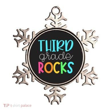 Third Grade Teacher Team - 3rd Grade Rocks Ornament