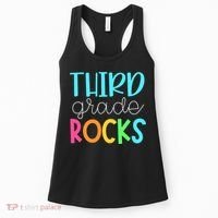 Third Grade Teacher Team - 3rd Grade Rocks Women's Tank Top thumb 0