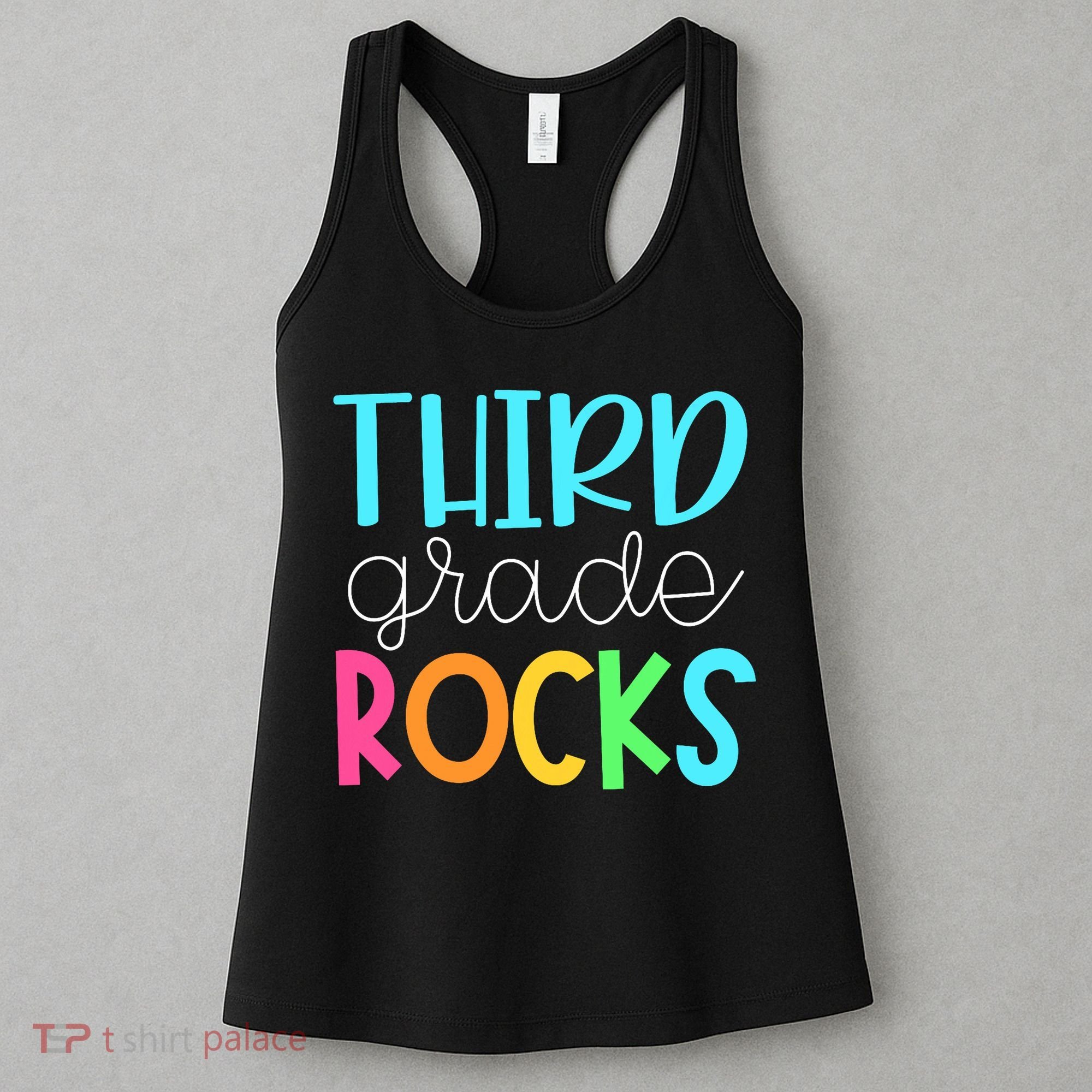 Third Grade Teacher Team - 3rd Grade Rocks Women's Tank Top