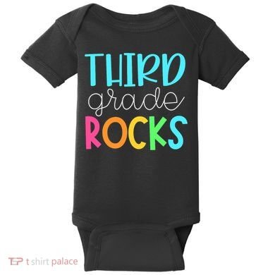Third Grade Teacher Team - 3rd Grade Rocks Baby Bodysuit