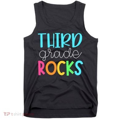 Third Grade Teacher Team - 3rd Grade Rocks Tank Top