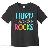 Third Grade Teacher Team - 3rd Grade Rocks Toddler T-Shirt thumb 0
