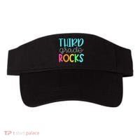 Third Grade Teacher Team - 3rd Grade Rocks Visor thumb 0