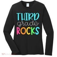 Third Grade Teacher Team - 3rd Grade Rocks Women's Long Sleeve Shirt thumb 0