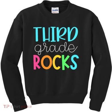 Third Grade Teacher Team - 3rd Grade Rocks Kids Sweatshirt