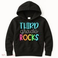 Third Grade Teacher Team - 3rd Grade Rocks Kids Hoodie thumb 0