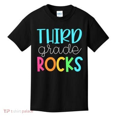 Third Grade Teacher Team - 3rd Grade Rocks Kids T-Shirt