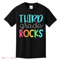 Third Grade Teacher Team - 3rd Grade Rocks Kids T-Shirt thumb 0
