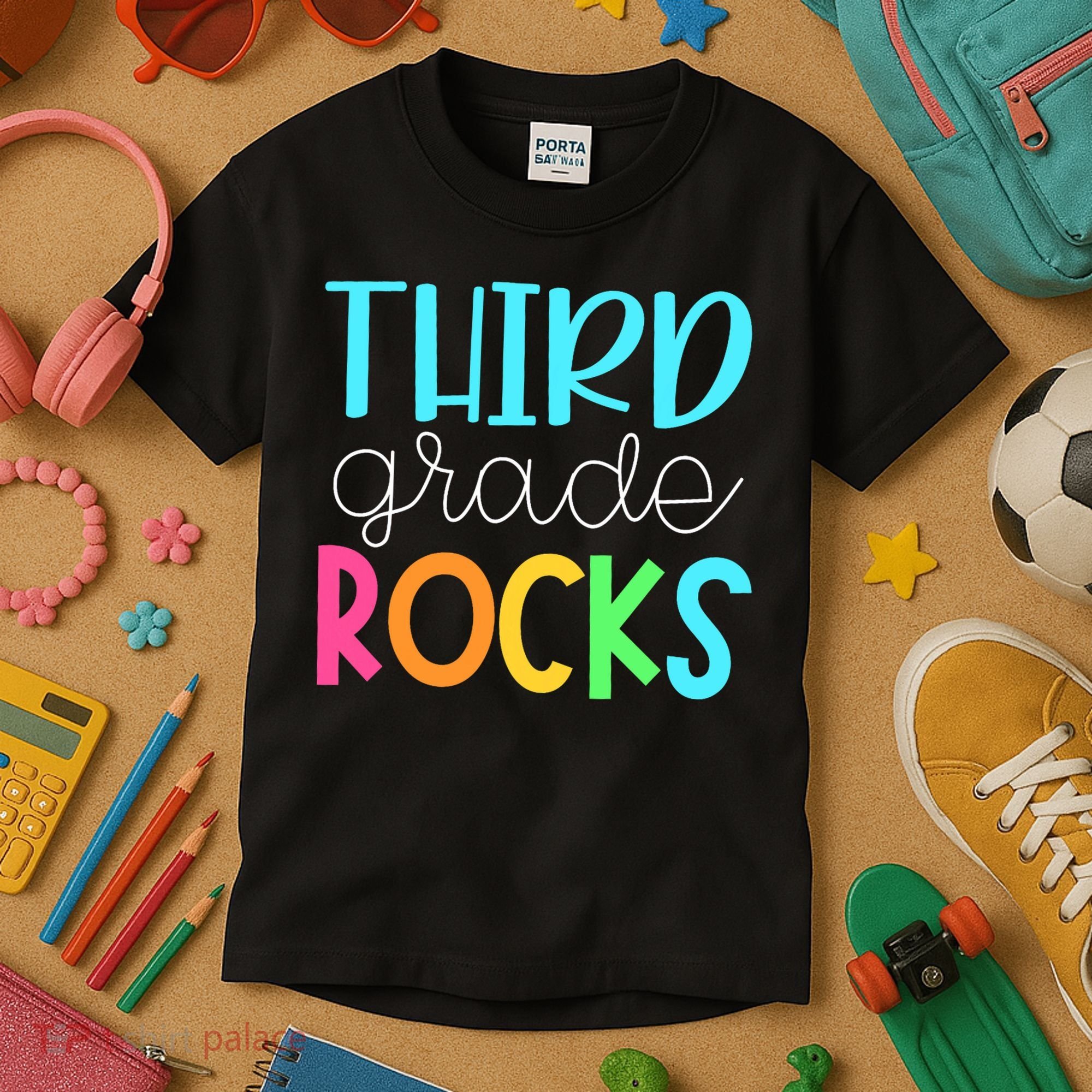 Third Grade Teacher Team - 3rd Grade Rocks Kids T-Shirt