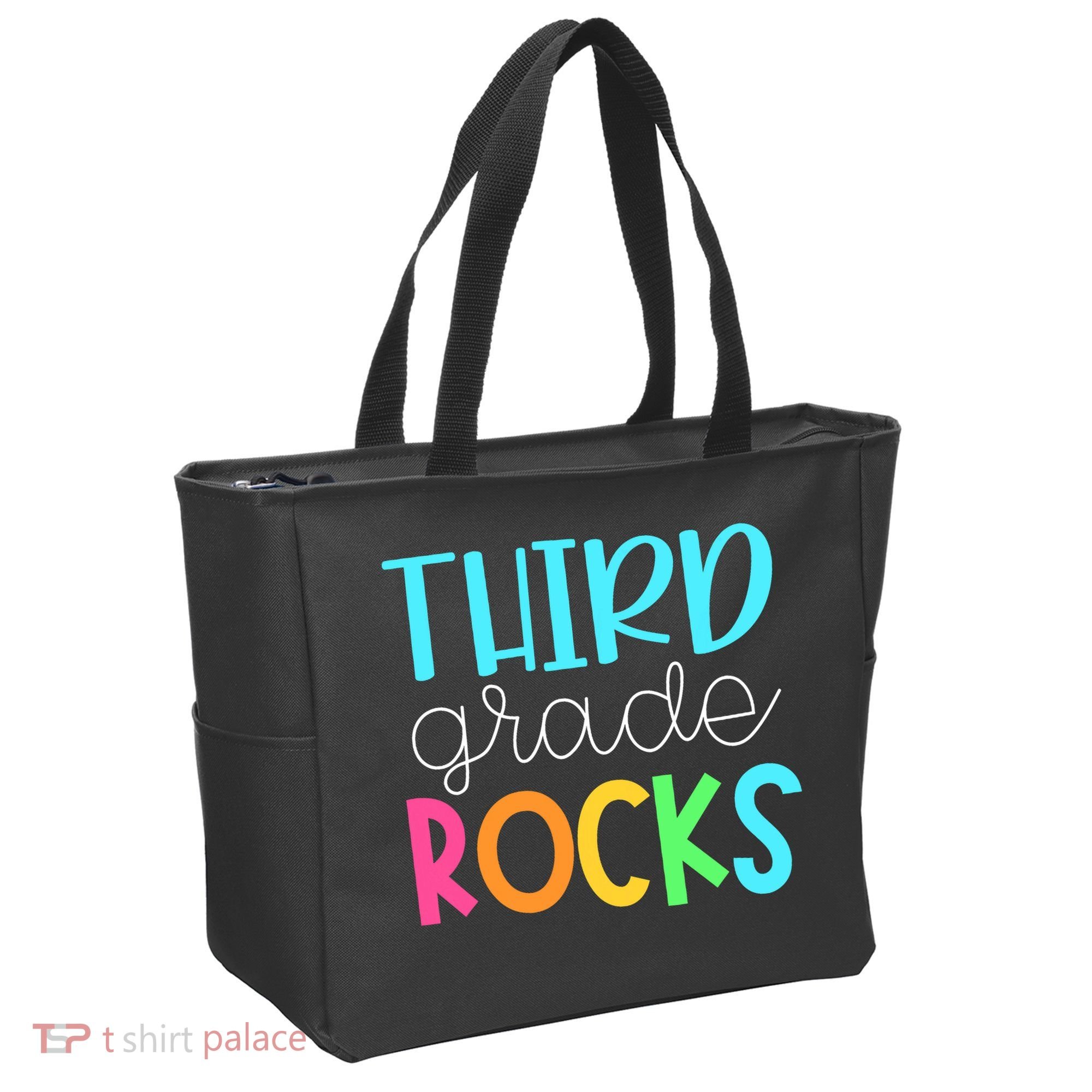 Third Grade Teacher Team - 3rd Grade Rocks Tote Bag