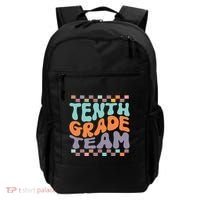 Tenth Grade TeamTeacher Student Back To School 10th Grade Gift Backpack thumb 0