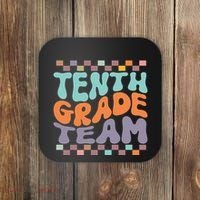 Tenth Grade TeamTeacher Student Back To School 10th Grade Gift Coaster thumb 0