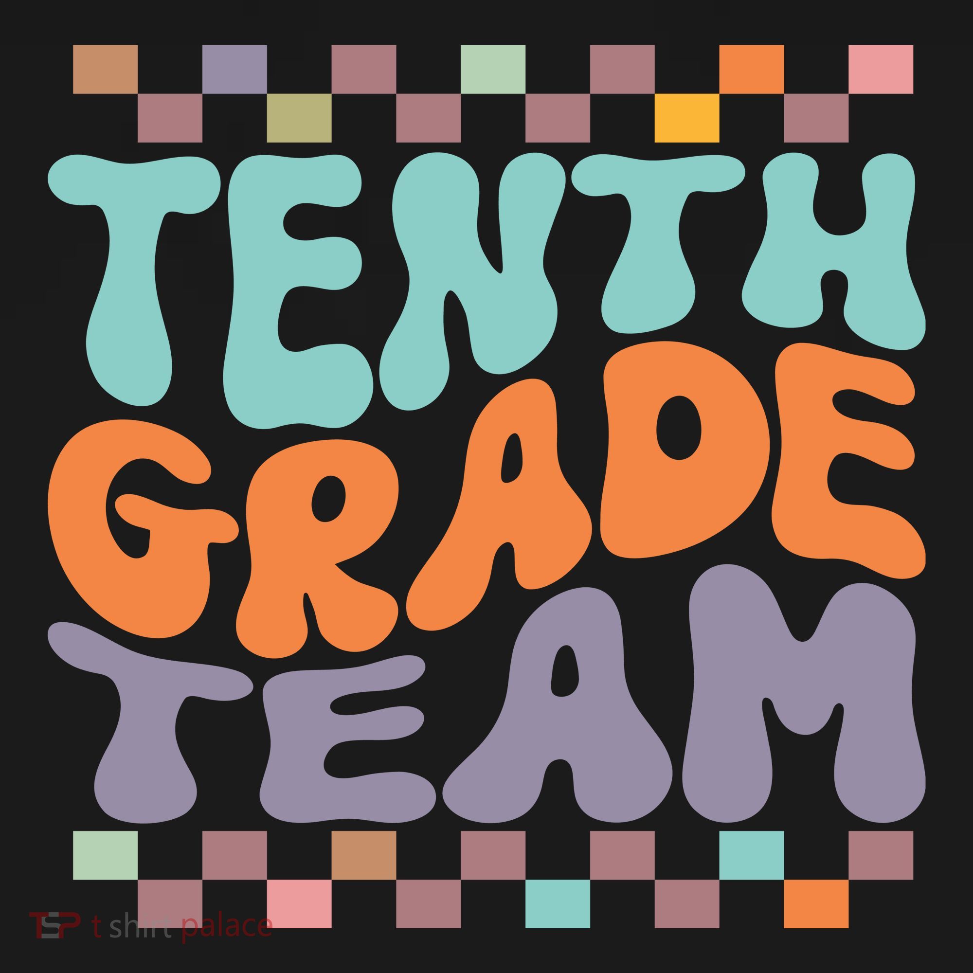 Tenth Grade TeamTeacher Student Back To School 10th Grade Gift Coaster