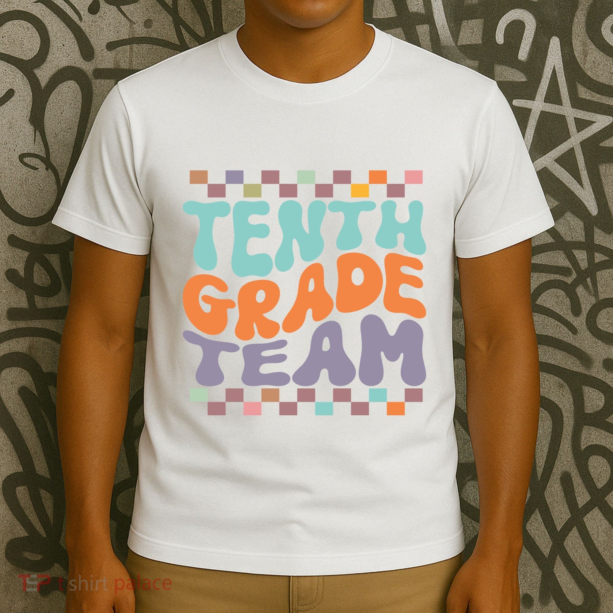 Tenth Grade TeamTeacher Student Back To School 10th Grade Gift T-Shirt
